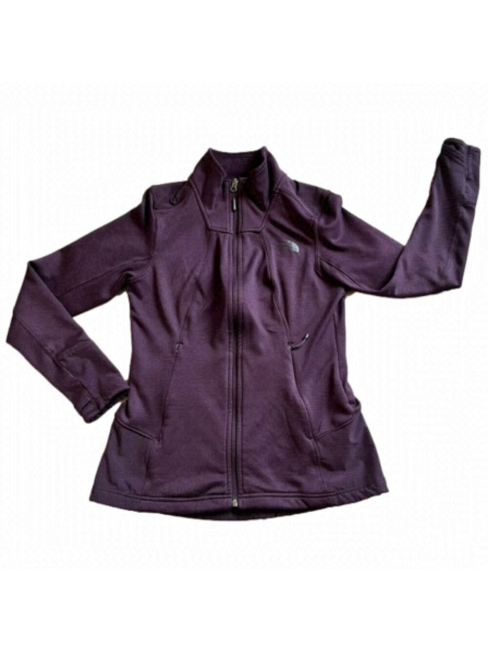 THE NORTH FACE Shastina Full Zip Fleece in Eggplant, Dark Purple Wine, S